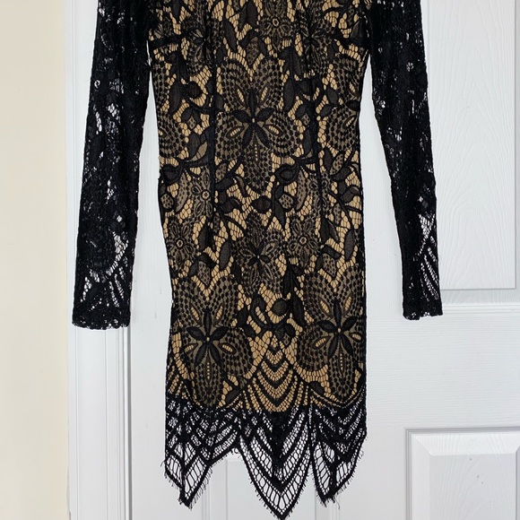 The Vintage Shop Black Lace Dress - Picture 5 of 6